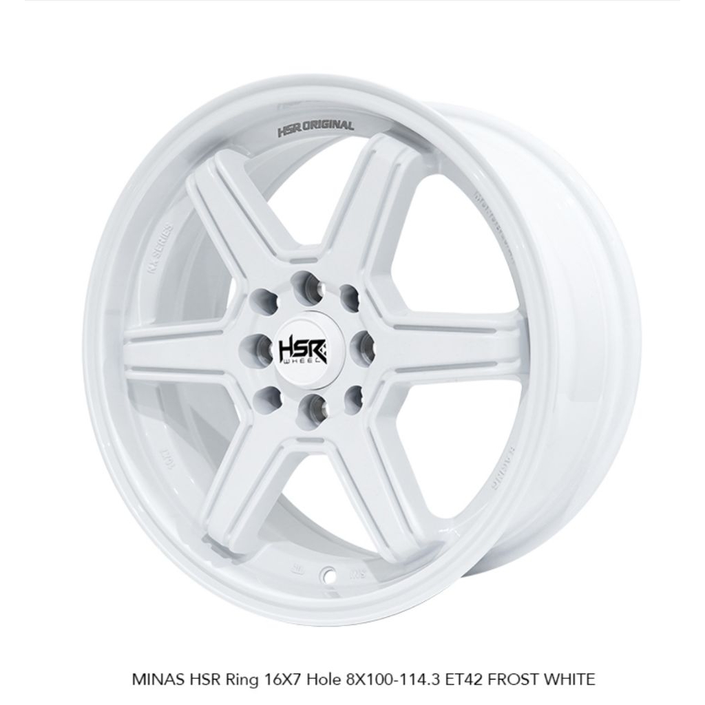 Velg palang 6 Avanza Xenia Jazz Yaris Raize HSR R16 Minas ring 16