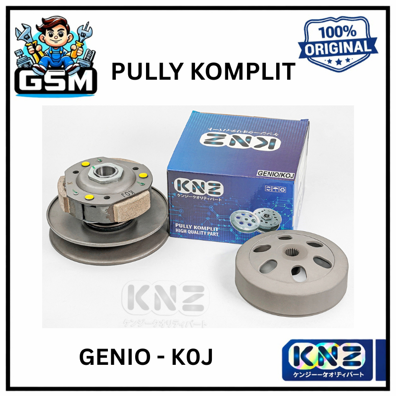 PULLY PULI PULY ASSY KOMPLIT BELAKANG GENIO SCOOPY ESP 2020 BEAT NEW LED DELUX KOJ KNZ