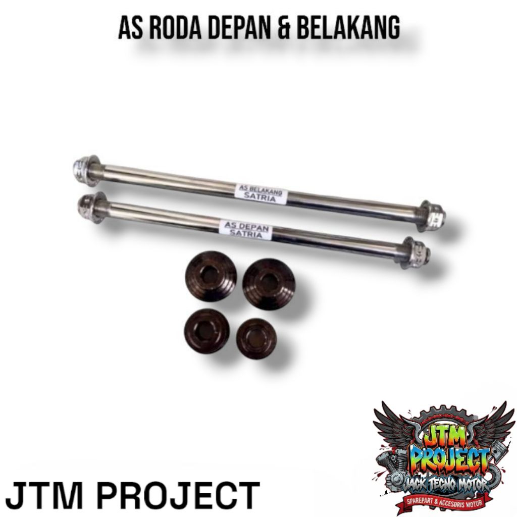 As Roda Depan & Belakang Suzuki Satria FU New And Old, Set Boshing Depan Belakang