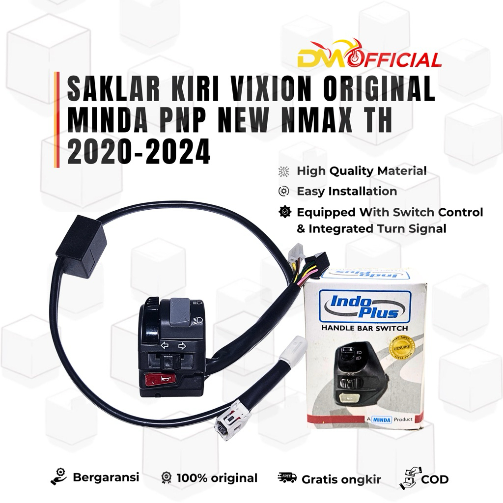 SAKLAR NMAX NEW • ORIGINAL SAKLAR KIRI VIXION MINDA PNP NMAX NEW TH 2020-2022