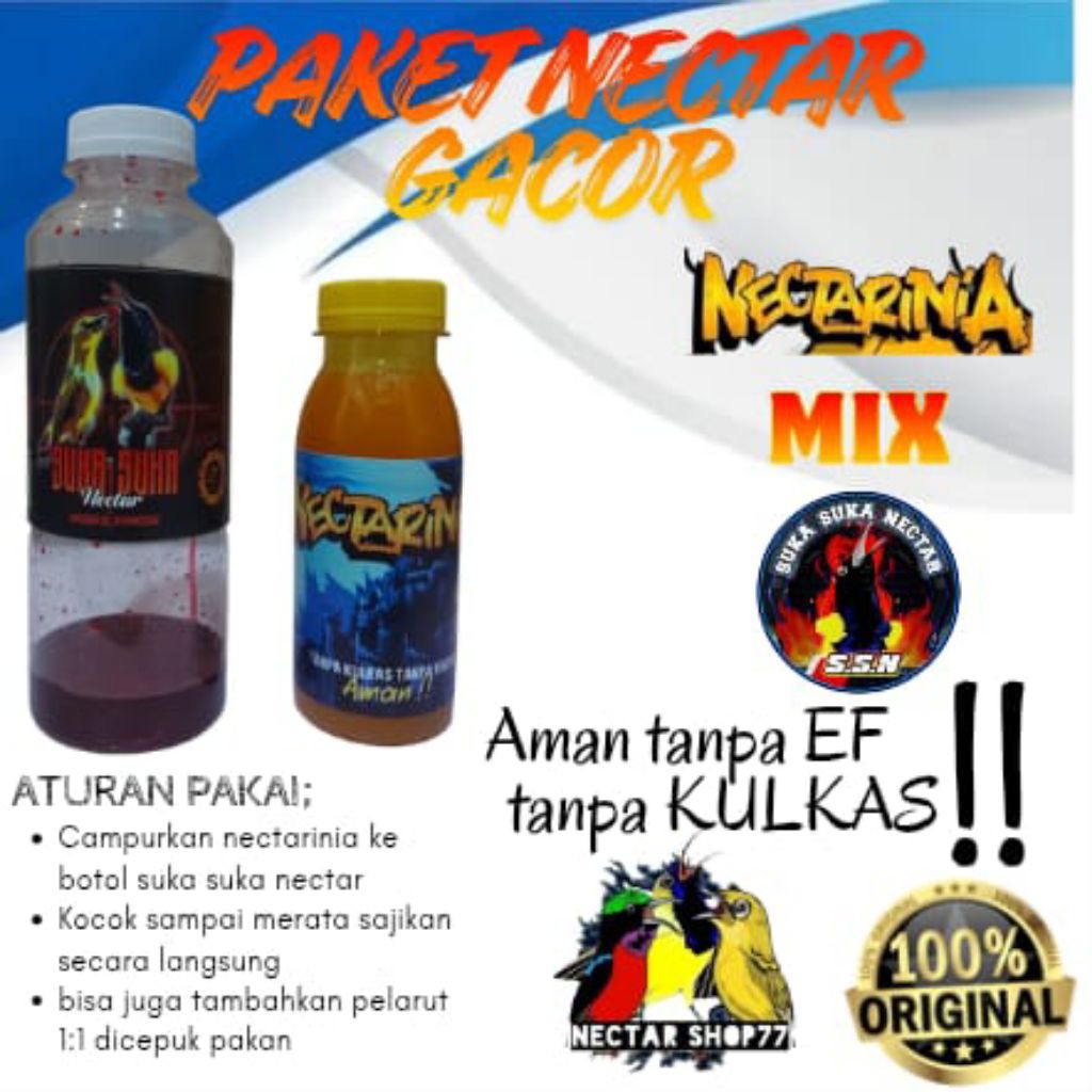 Paket Gacor Nectarinia MIX Suka Suka Nectar