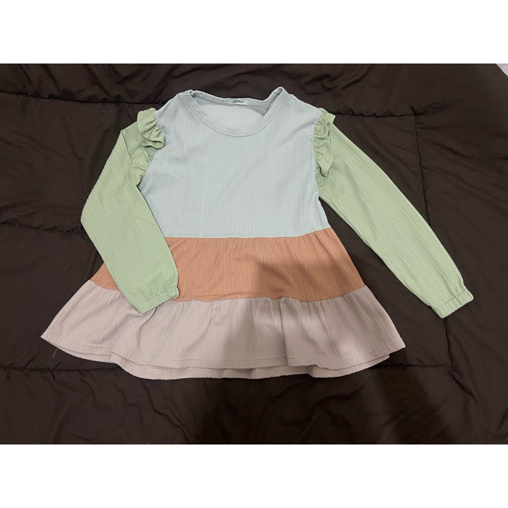 Preloved Blouse Peplum merk Orvala
