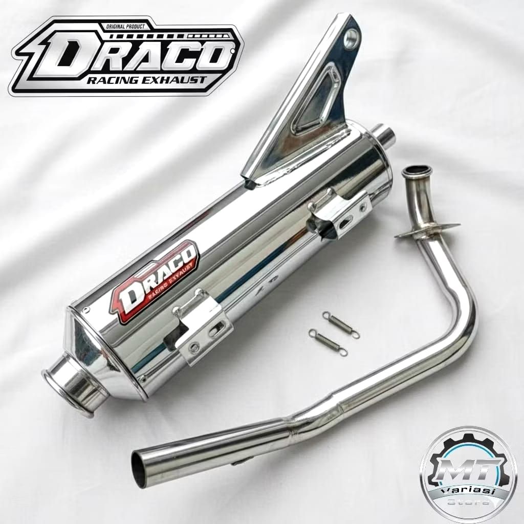KNALPOT TERLARIS DRACO BASS ADEMM MATIC MIO BEAT SCOOPY VARIO FINO MIO SOUL GT MIO M3 MIO J