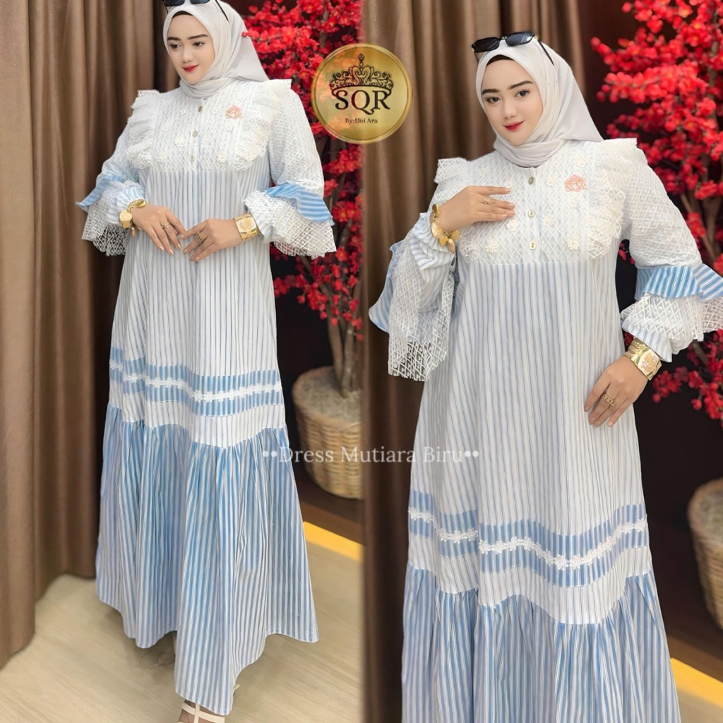 Gamis Mutiara | Gamis Mutiara Uni Ara | Gamis Uni Ara | Dress Mutiara | Dress Mutiara Uni Ara