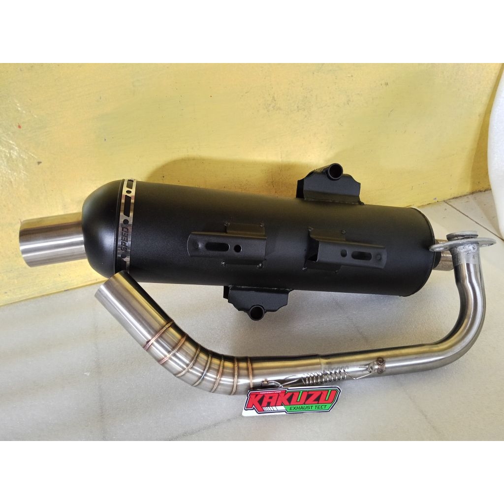 Knalpot Standar Racing moncong KOU Original KAKUZU inlet 38