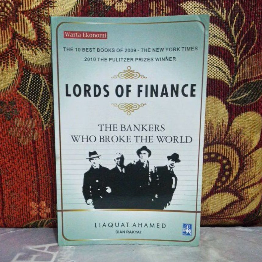 Buku Original LORDS OF FINANCE LIAQUAT AHAMED