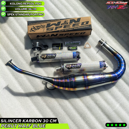 Knalpot Kolong PDK Press Rxking RXS RXK RxSpesial RXT135 RXZ RZR Silincer Karbon Winspeed