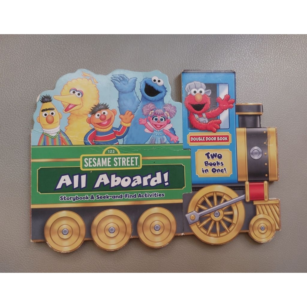 Sesame Street All Aboard Board Book Preloved
