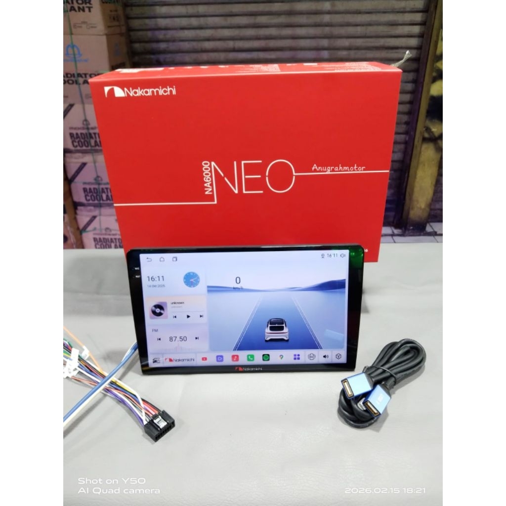 Head unit android 9 inch Nakamichi NA6000 NEO RAM 6/128GB