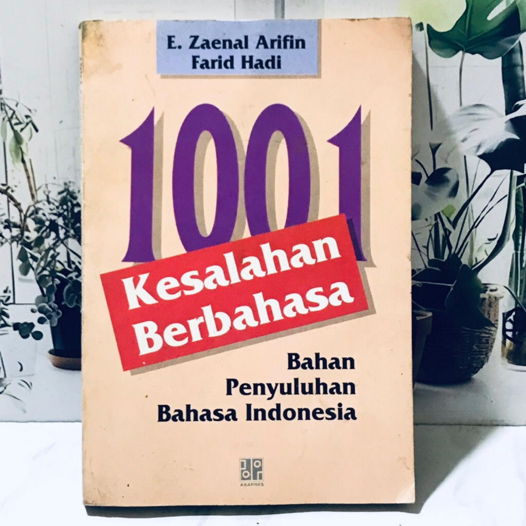 1001 KESALAHAN BERBAHASA BAHAN PENTULUHAN BAHASA INDONESIA