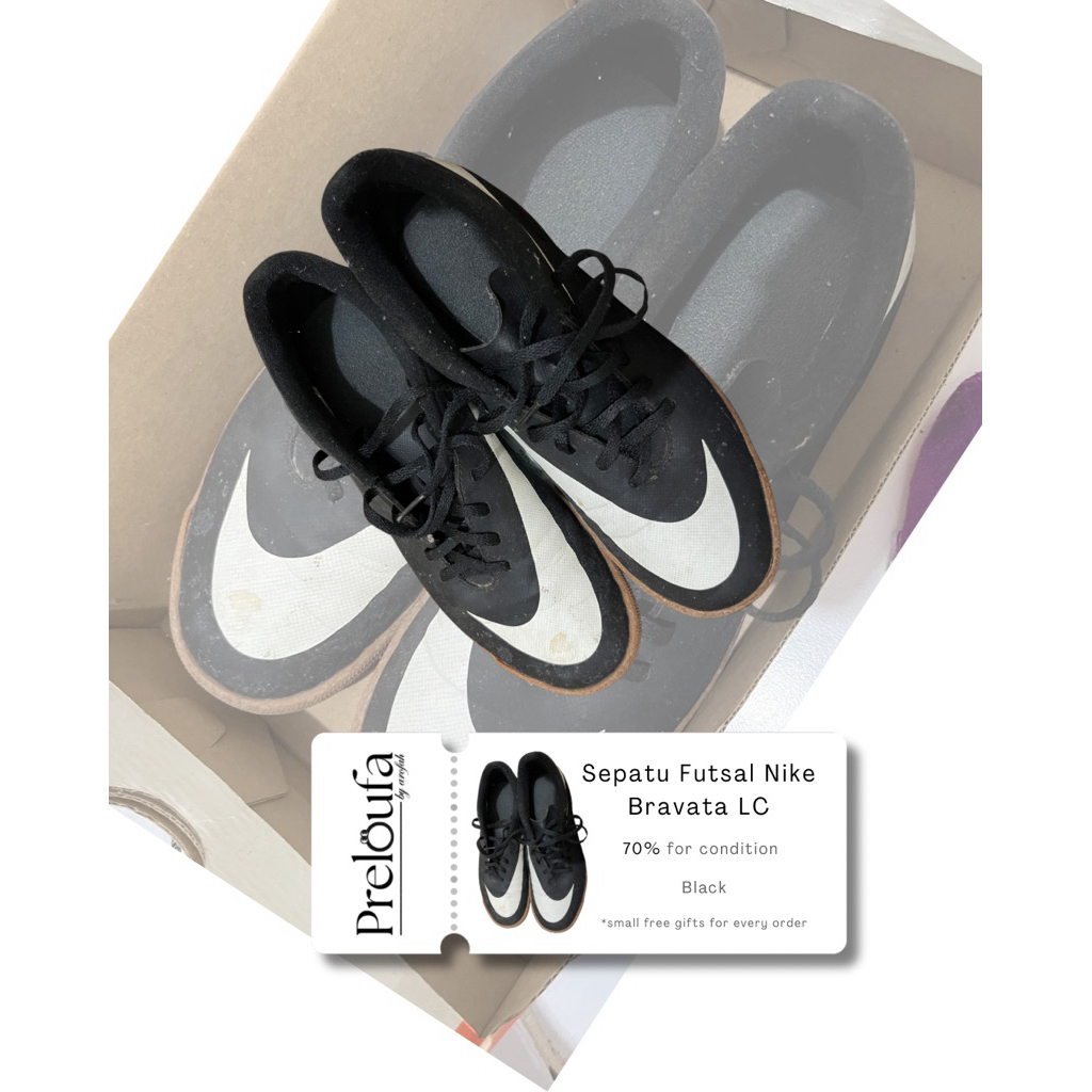 [ORI] Sepatu Futsal Nike Bravata LC