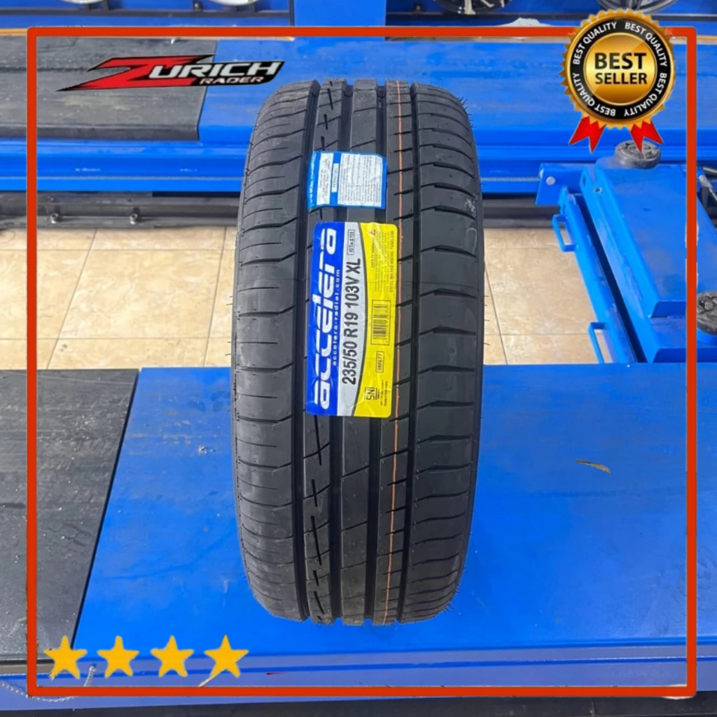 Ban Mobil 235 50 R19 Merek Accelera Iota St68 Ukuran 235/50 R19 Tubles