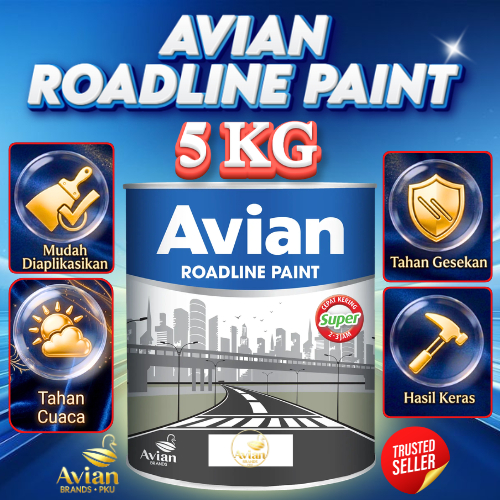 AVIAN ROADLINE PAINT 5 KG - Avian Brands Verified Store