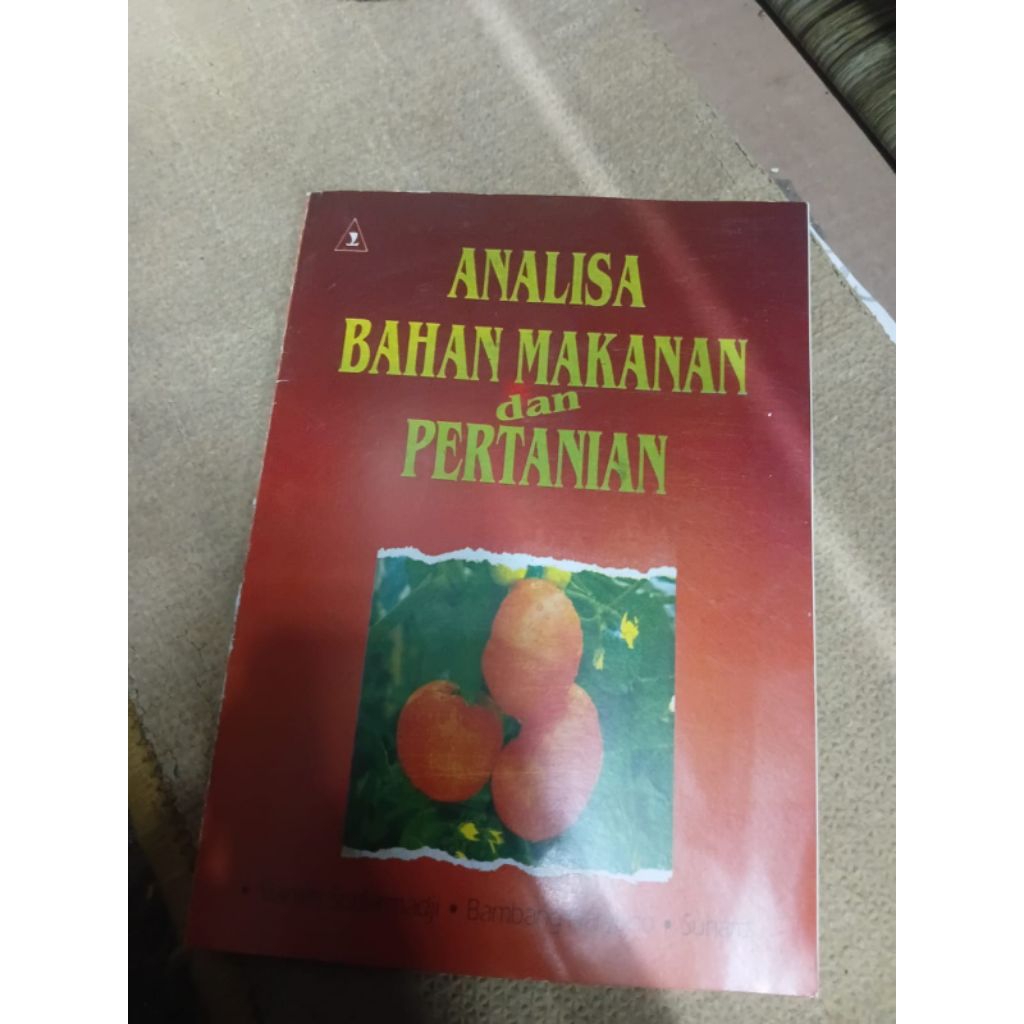 BUKU ANALISIS BAHAN MAKANAN DAN PERTANIAN