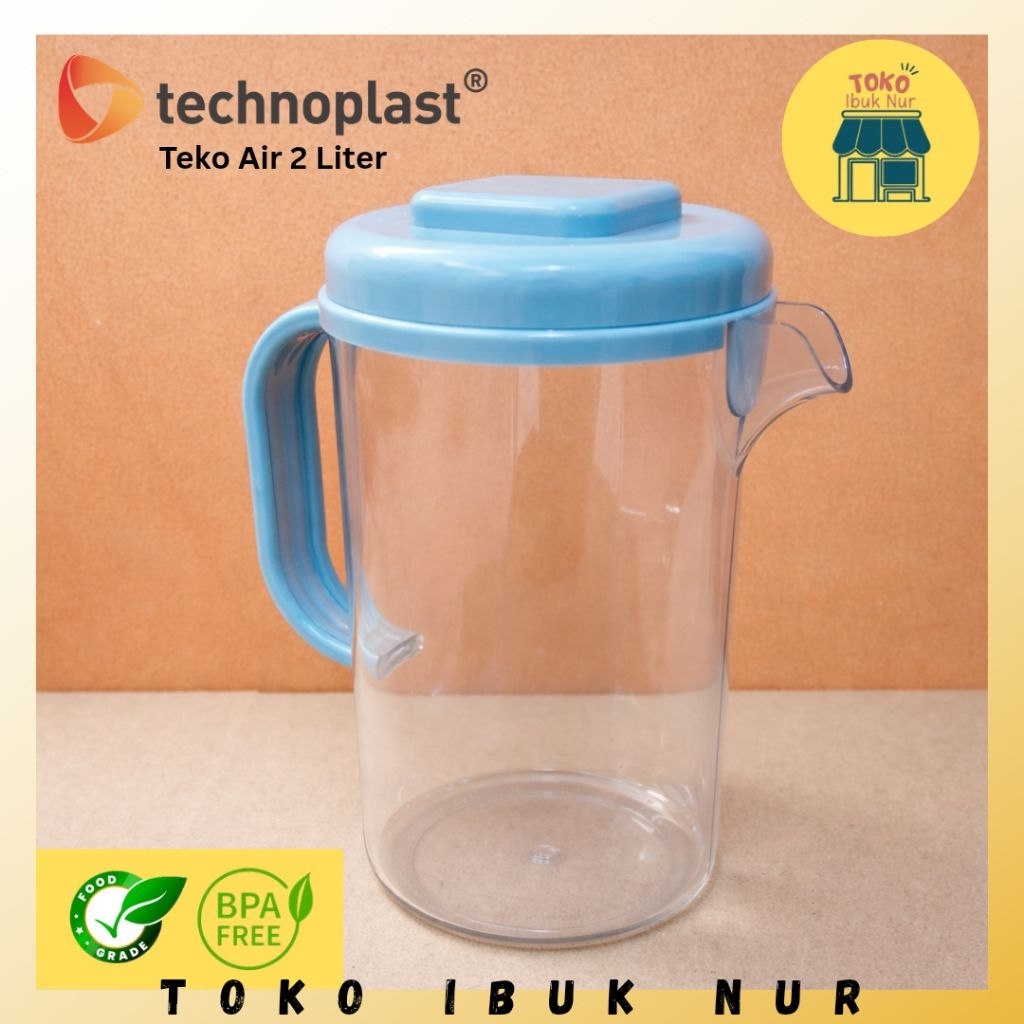 Technoplast Teko Air Minum 2 Liter Pitcher Plastik