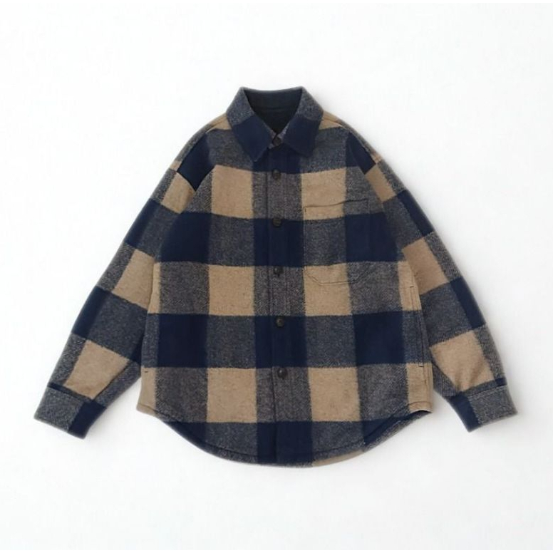 Uniqlo Wool Flannel Overshirt