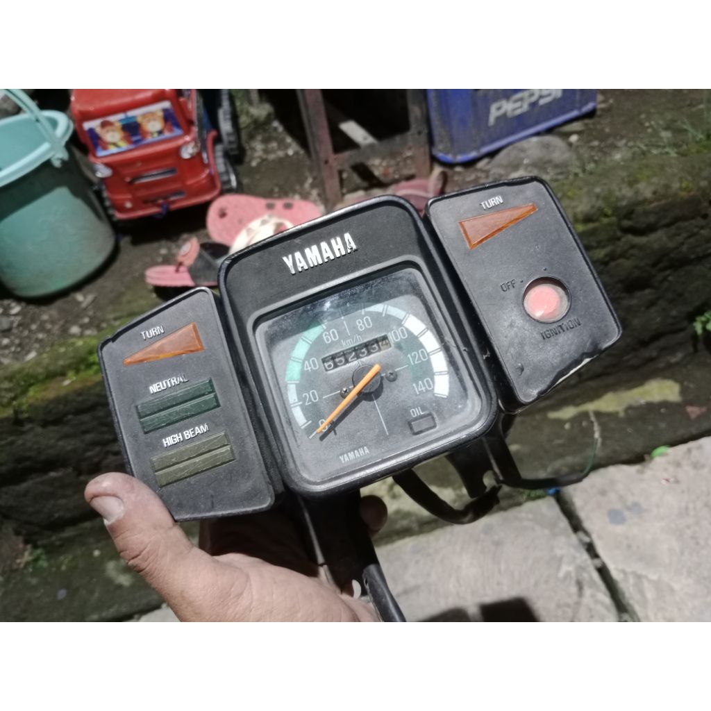 Spedometer yamaha yt115 dt100 L2s original copotan