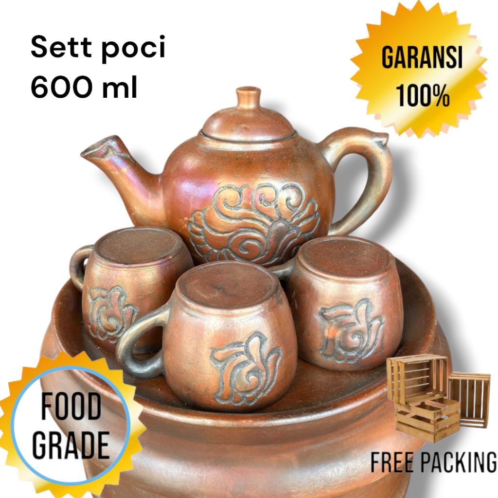 Sett Poci Batik 600 ml