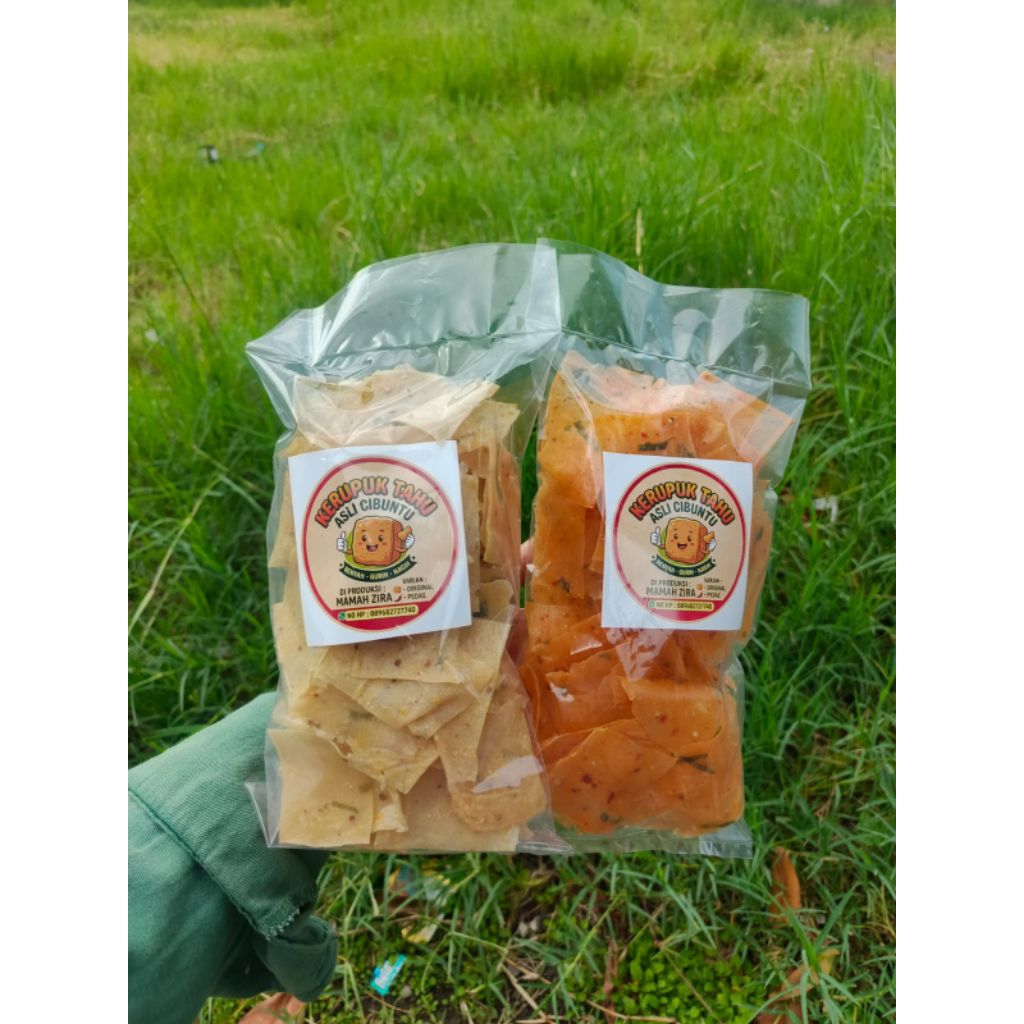 kerupuk tahu asli cibuntu (mentah)