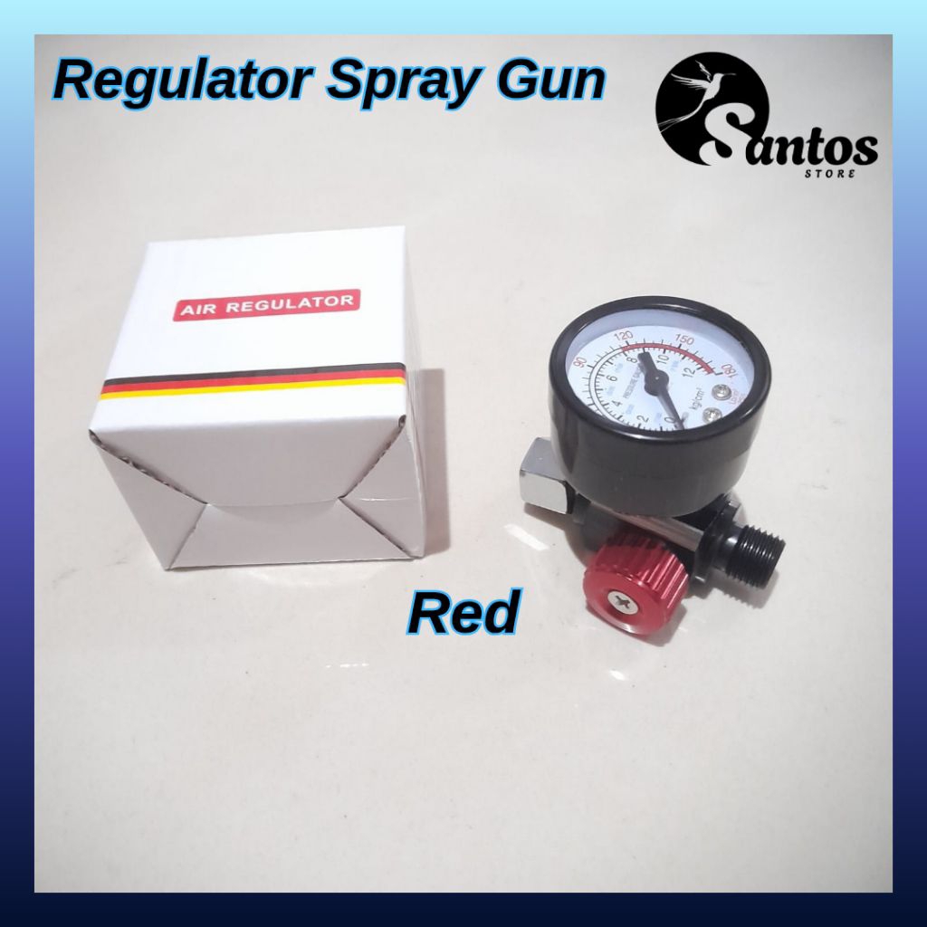 Regulator Spray Gun Air Regulator Pressure Gauge Spray Gun Kompresor Pneumatic