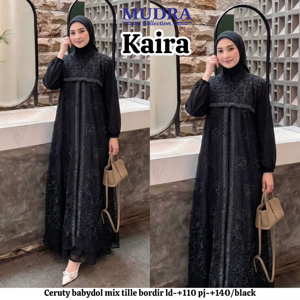 GAMIS DRESS KAIRA ORIGINAL BY MUDRA