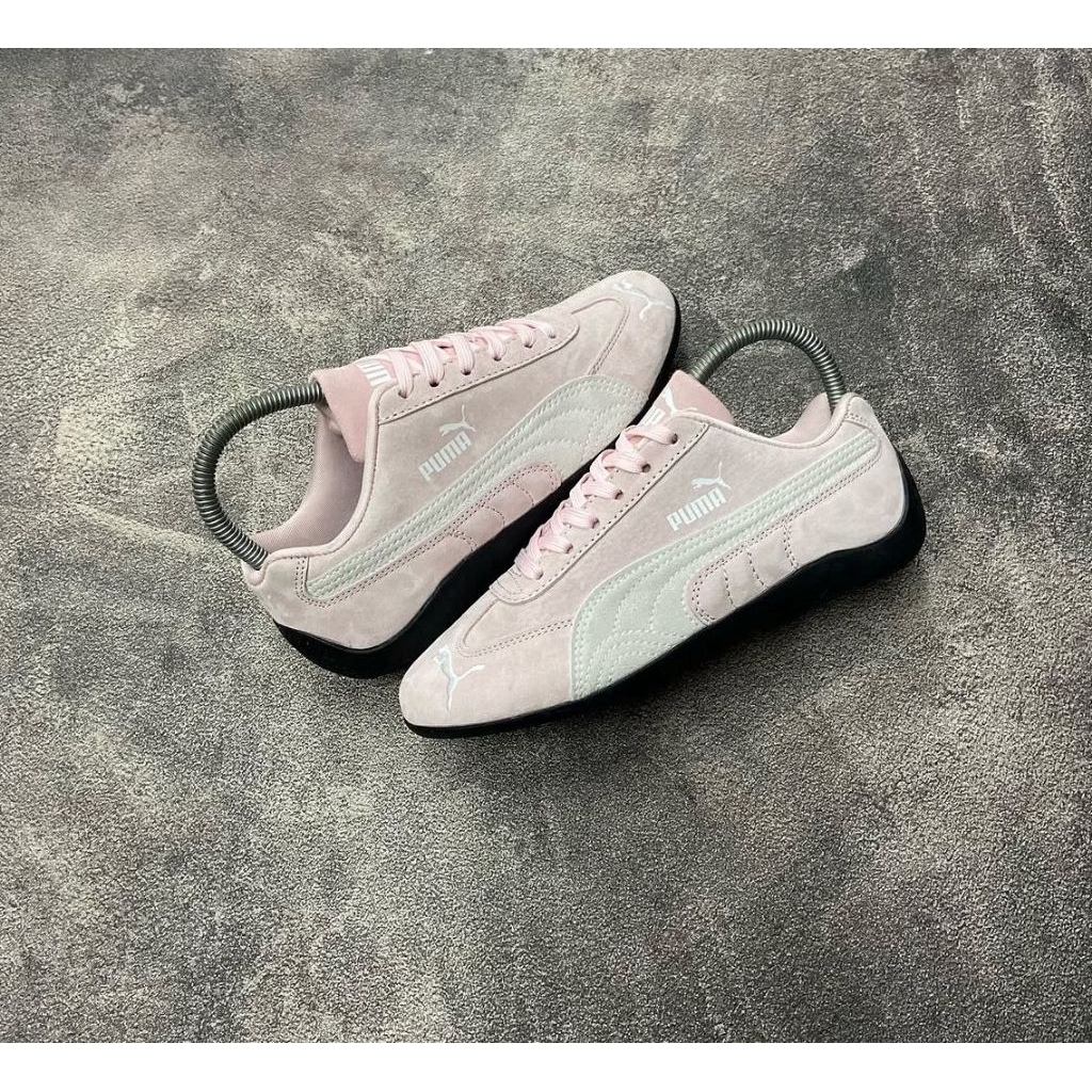 Puma Speedcat Pink Black Suede
