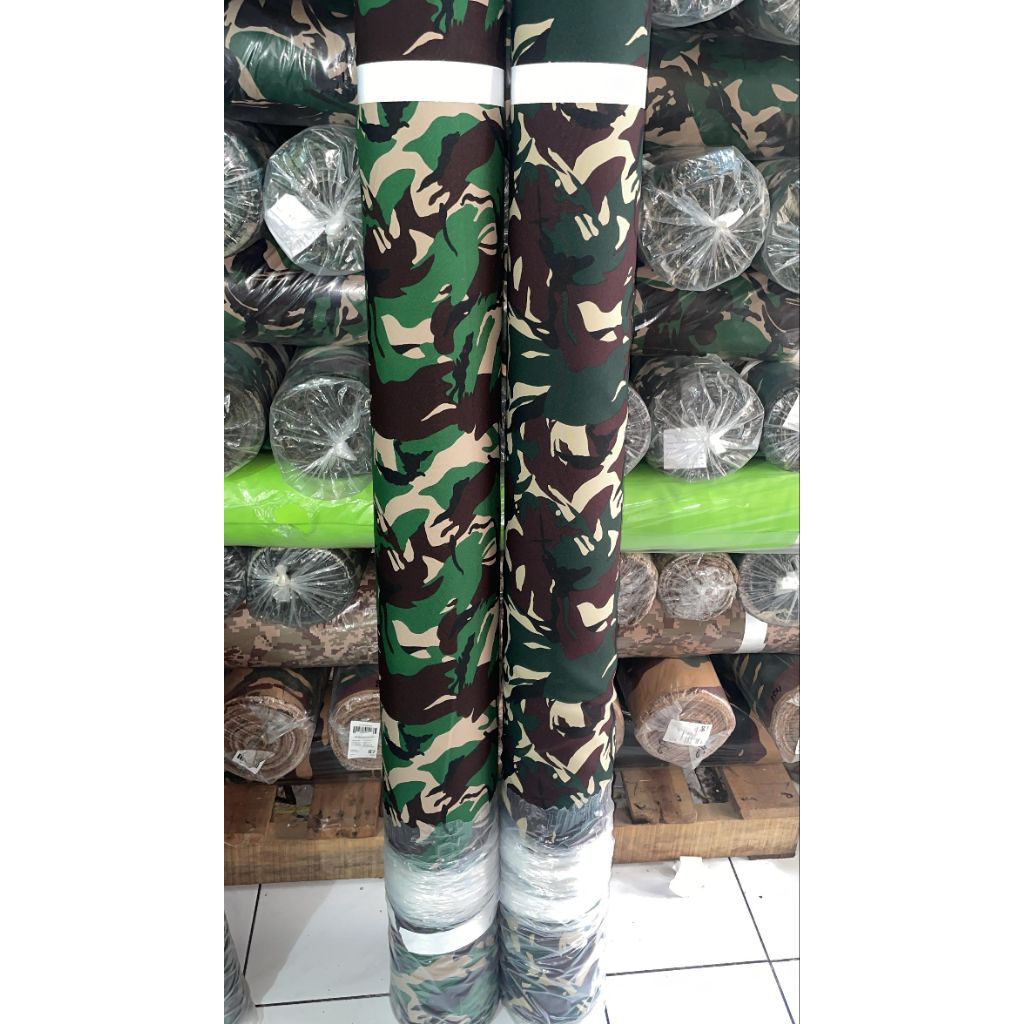 KAIN VELBET MALVINAS GELAP METERAN BAHAN UNTUK TOPI, SETELAN PDL, BAHAN TAS TNI(0,5 METER)