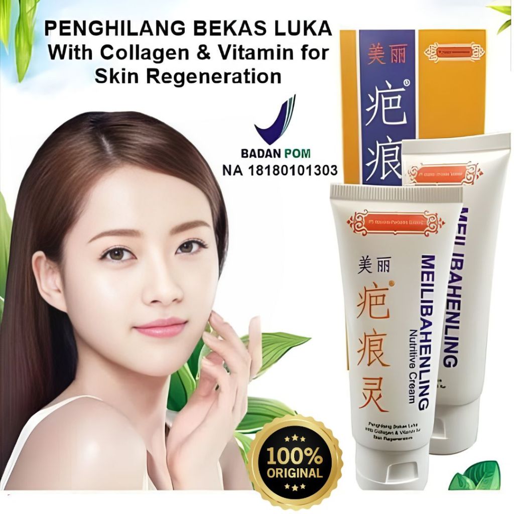 MEILIBAHENLING Penghilang Bekas Luka Cream Penghilang Bekas Luka Ampuh bisa cod