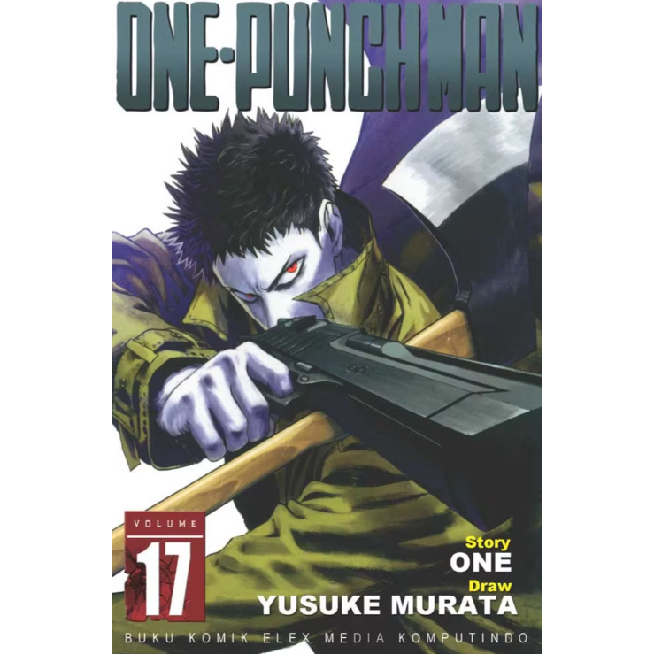 Komik One Punch Man 17: Pemburu Pahlawan Dan Monster