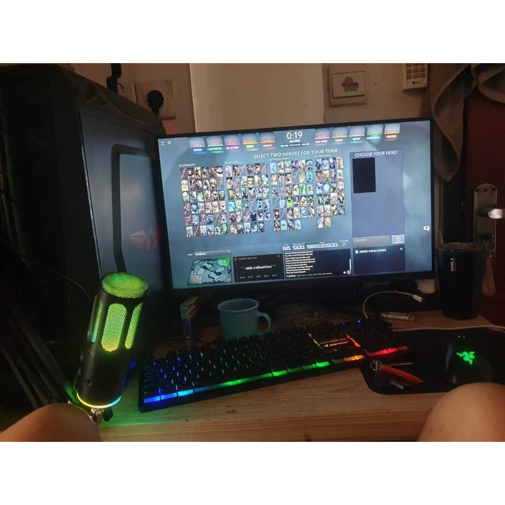 1 Set PC Gaming dan Live Streaming Second Murah