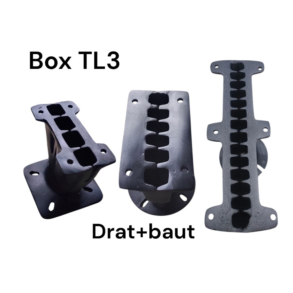 Horn tweeter box TL3 bahan aluminium drat+baut