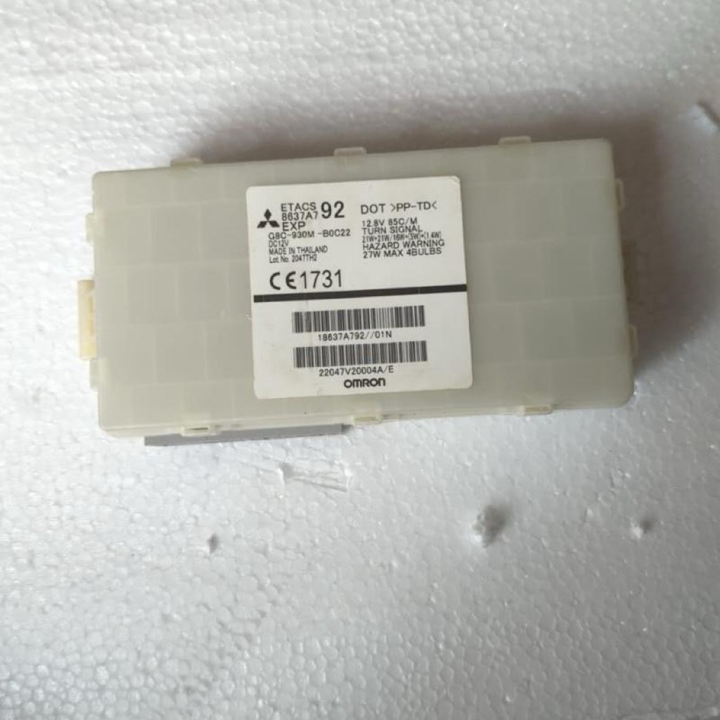 Etacs Mitsubishi Pajero Triton Asli 8637A792 - Komponen Mobil Berkualitas Tinggi