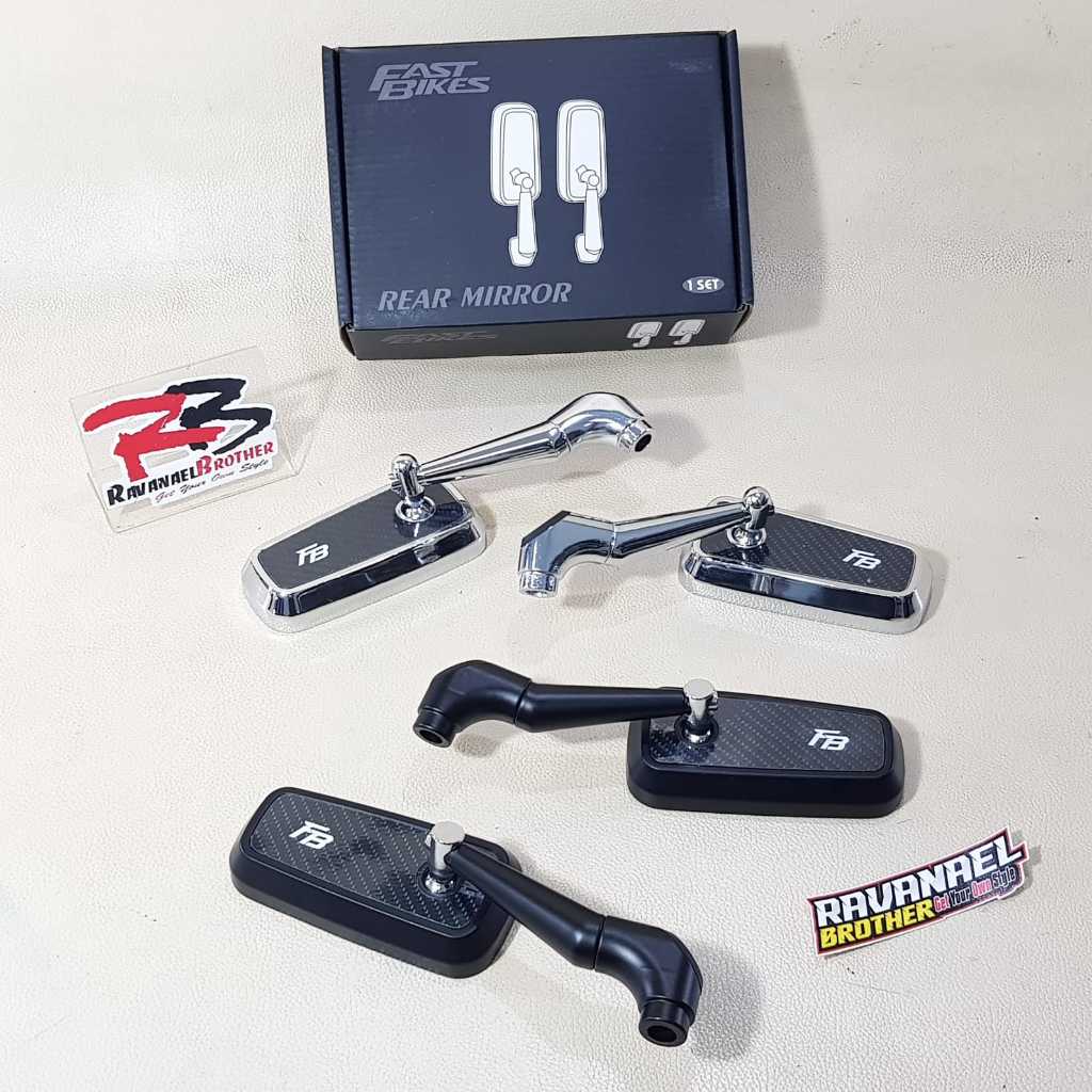 Spion Kotak Model H2C 32298-70 Fastbikes Fast Bikes Universal Motor Matic Bebek Beat Mio Vario