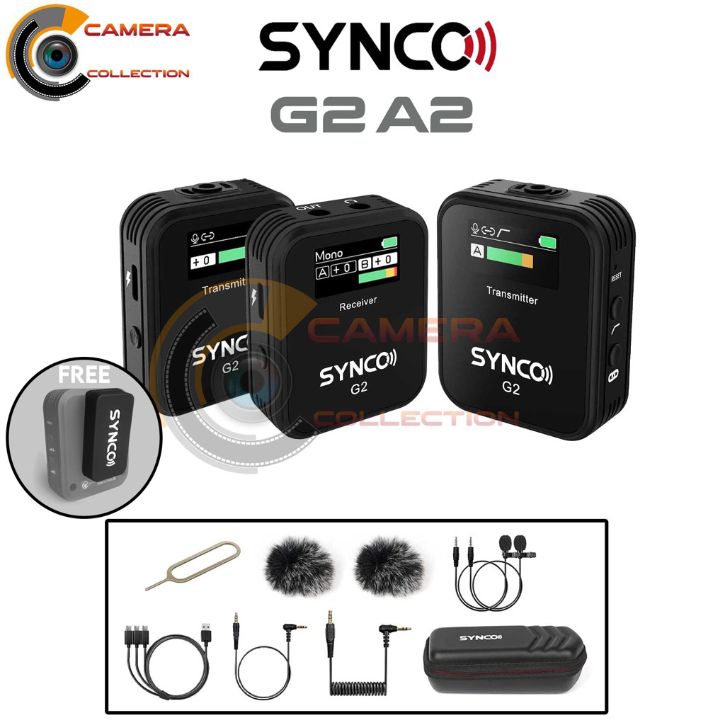 Synco G2(A1/A2) Wireless Lavalier Microphone - Synco G2 A1/A2