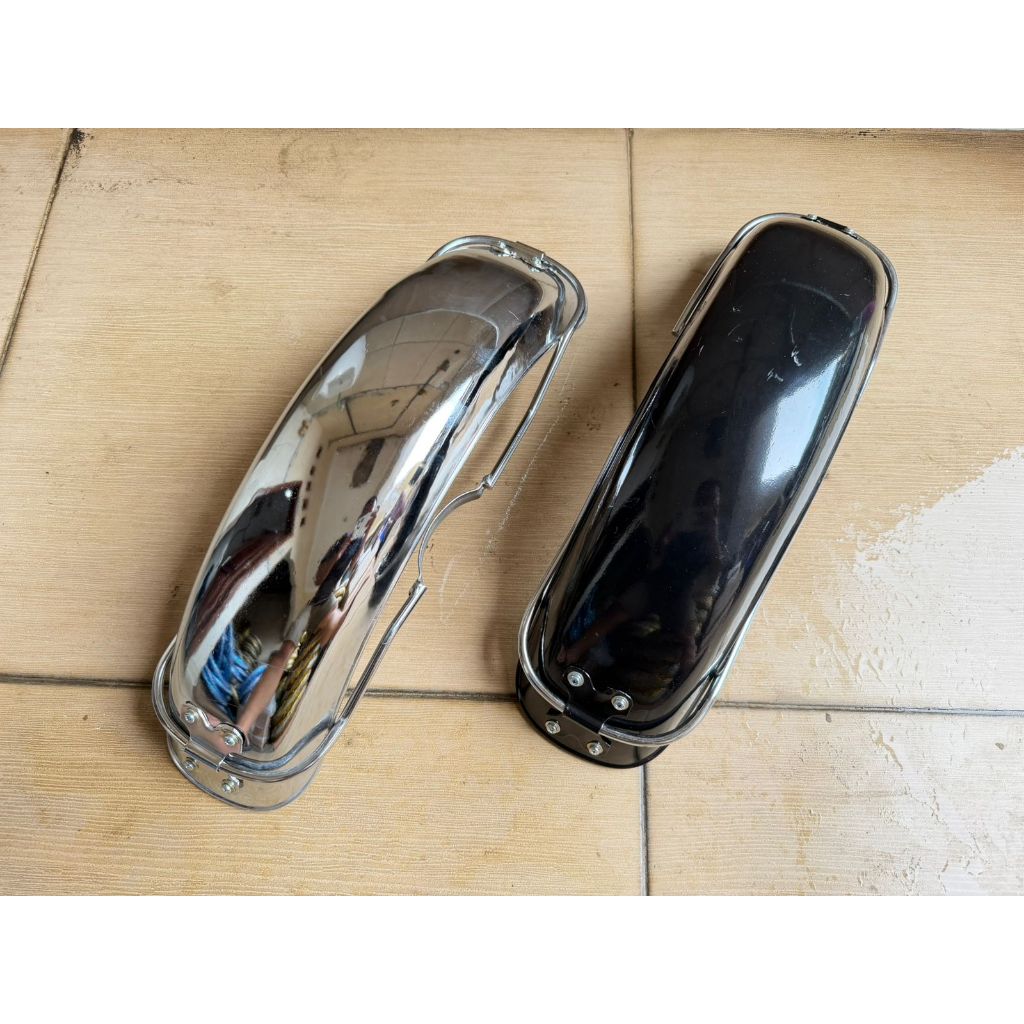 Spakbor Depan CB Jumbo Slebor Jumbo CB 125 CB 100 GL100 Hitam Crom