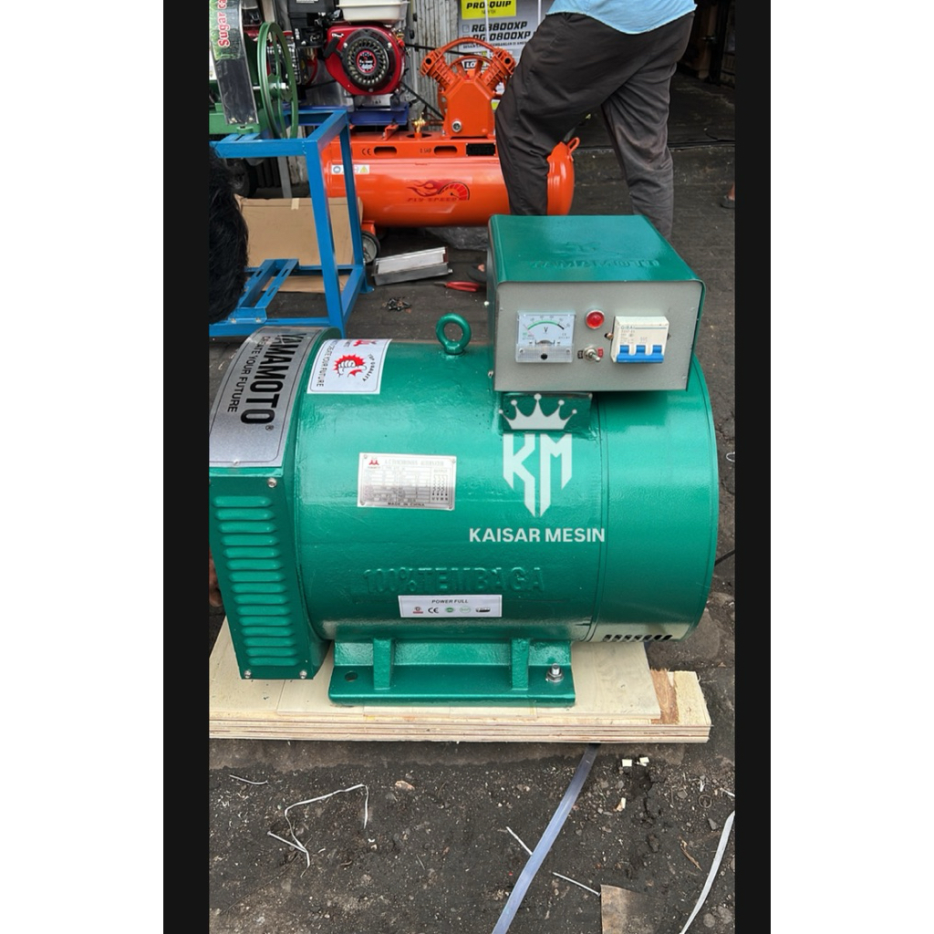 30KVA DINAMO ALTERNATOR LISTRIK DINAMO GENSET STC 30 YAMAMOTO