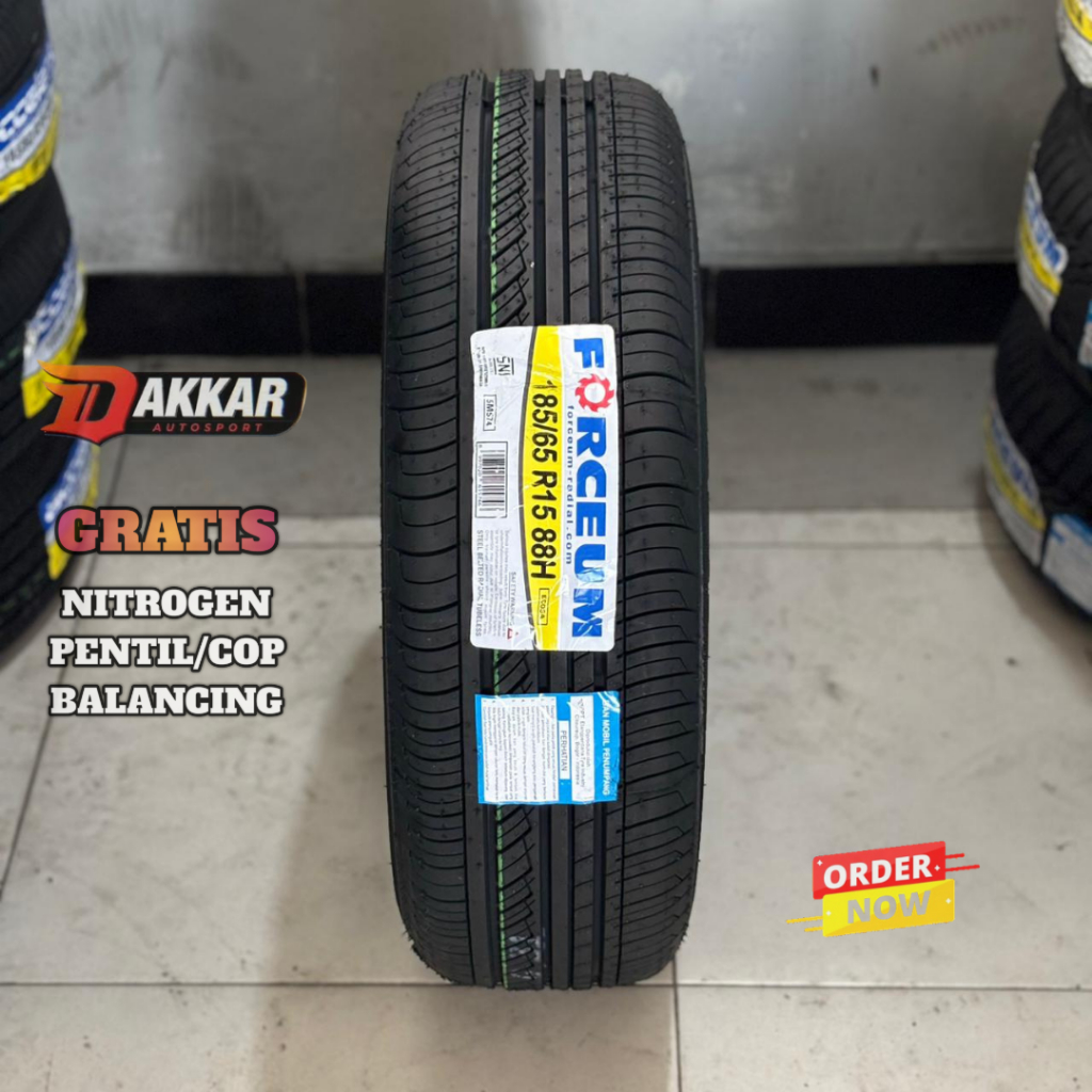 Ban Mobil Ertiga Freed Livina Mobilio 185/65 R15 Forceum Ecosa Ban Tubeles Murah R15 185/65 15