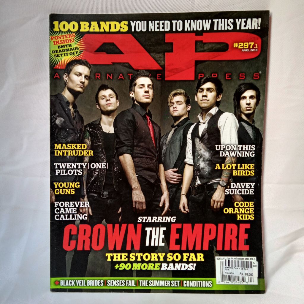 AP Alternative Press Magazine - Cover Crown The Empire
