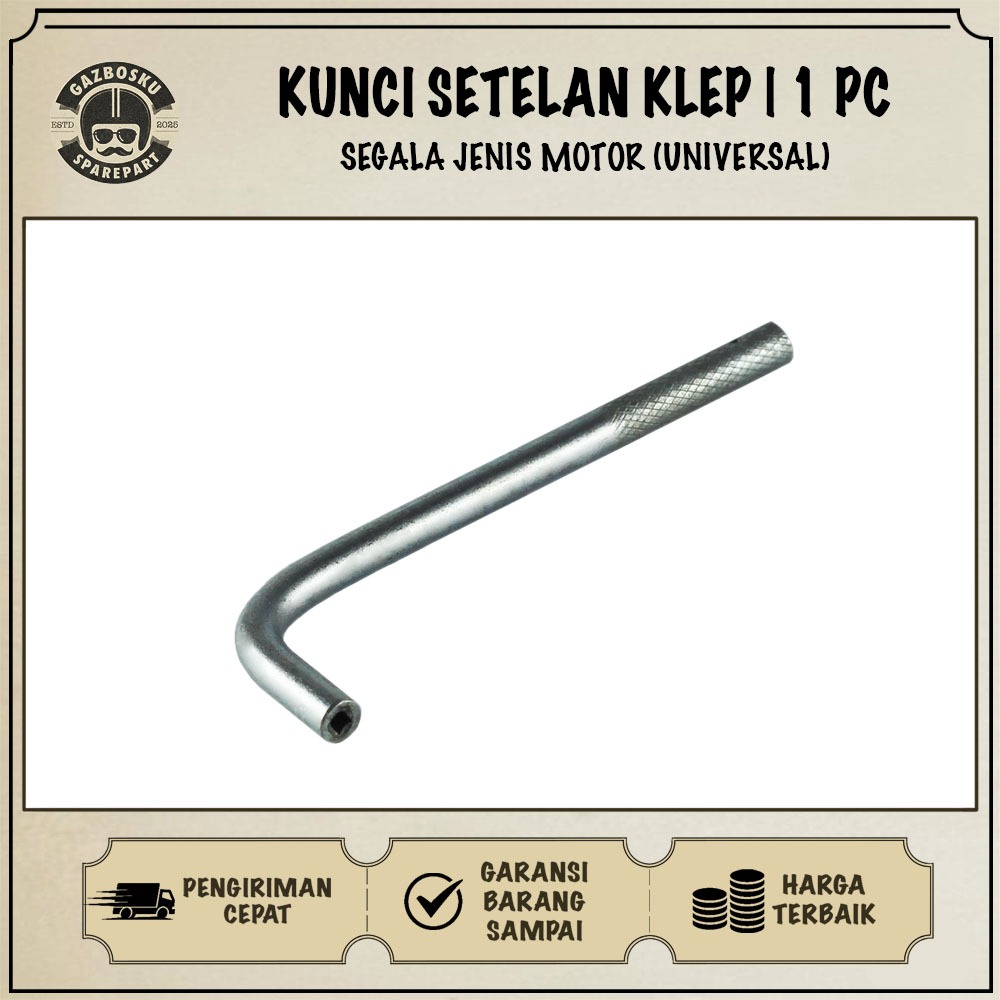 Kunci Setelan Klep Untuk Segala Jenis Motor Stelan Kelep GAZBOSKU