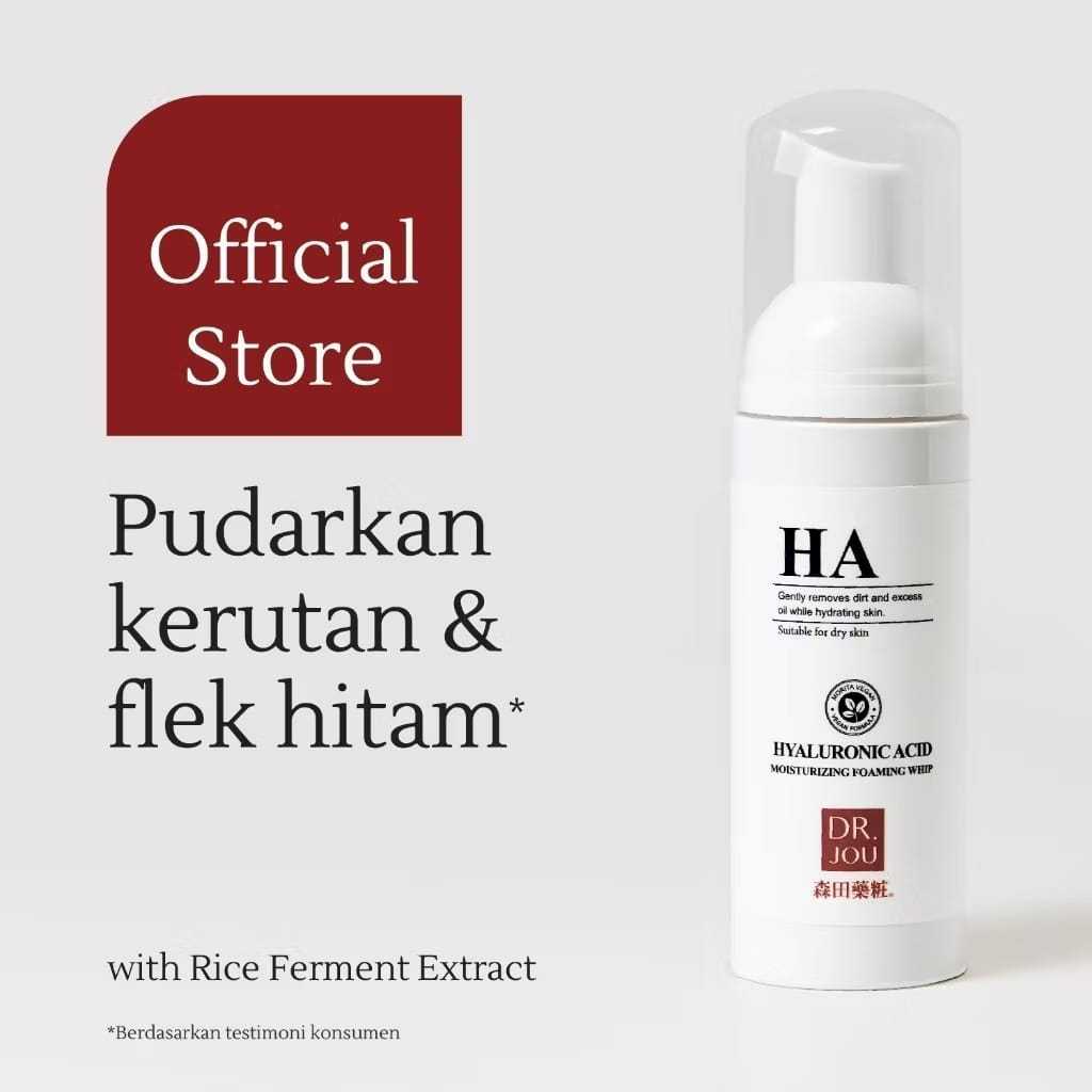 Dr. JOU Anti-Aging Sabun Cuci Wajah Dr. JOU 145ml - Mencerahkan, Melembapkan, Anti-Penuaan