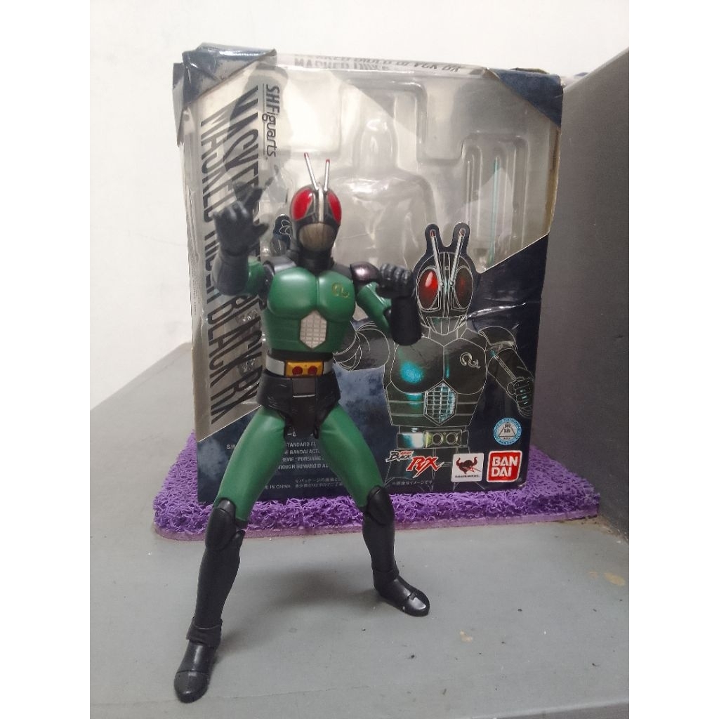 Figure Shf Kamen Rider Black Rx Renewal Fullset