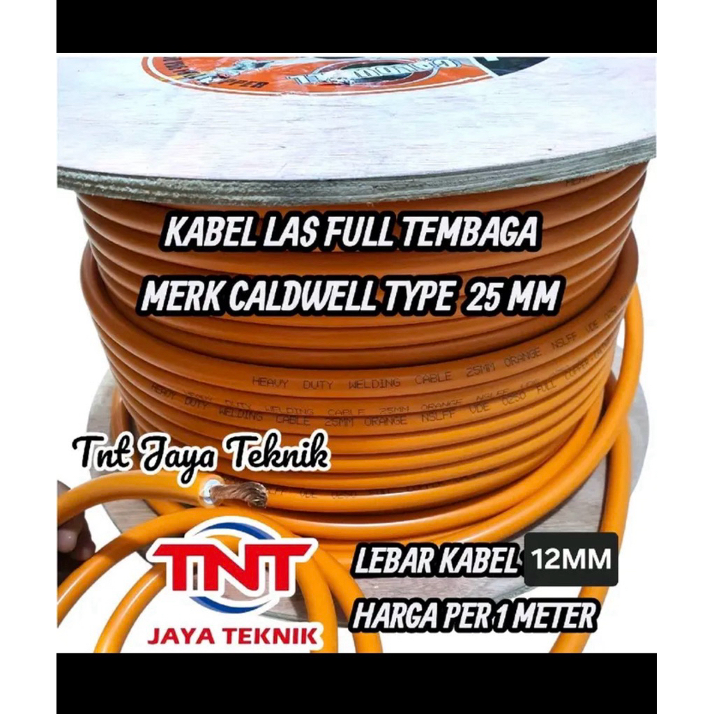 KABEL LAS CALDWELL 25MM KABEL LAS SUPERFLEX 25mm