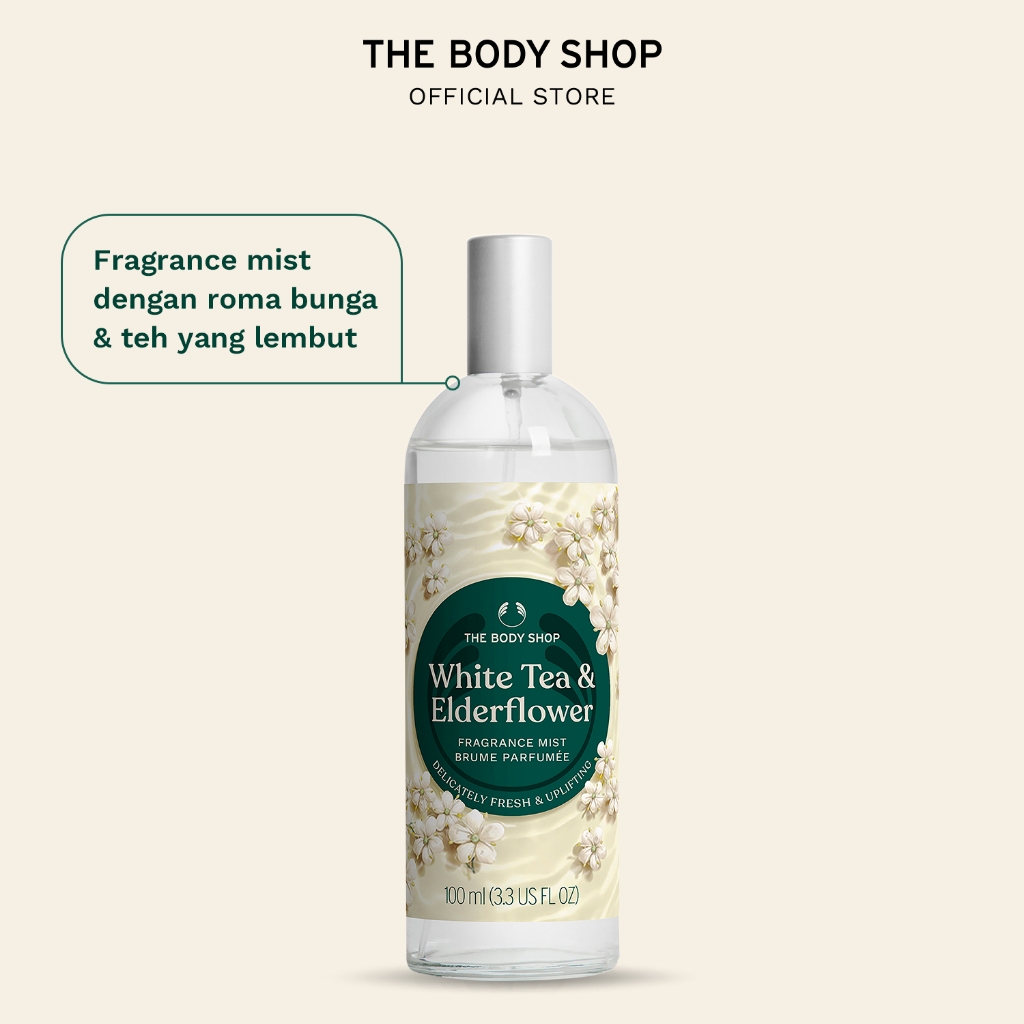 The Body Shop White Tea & Elderflower Fragrance Mist 100ml