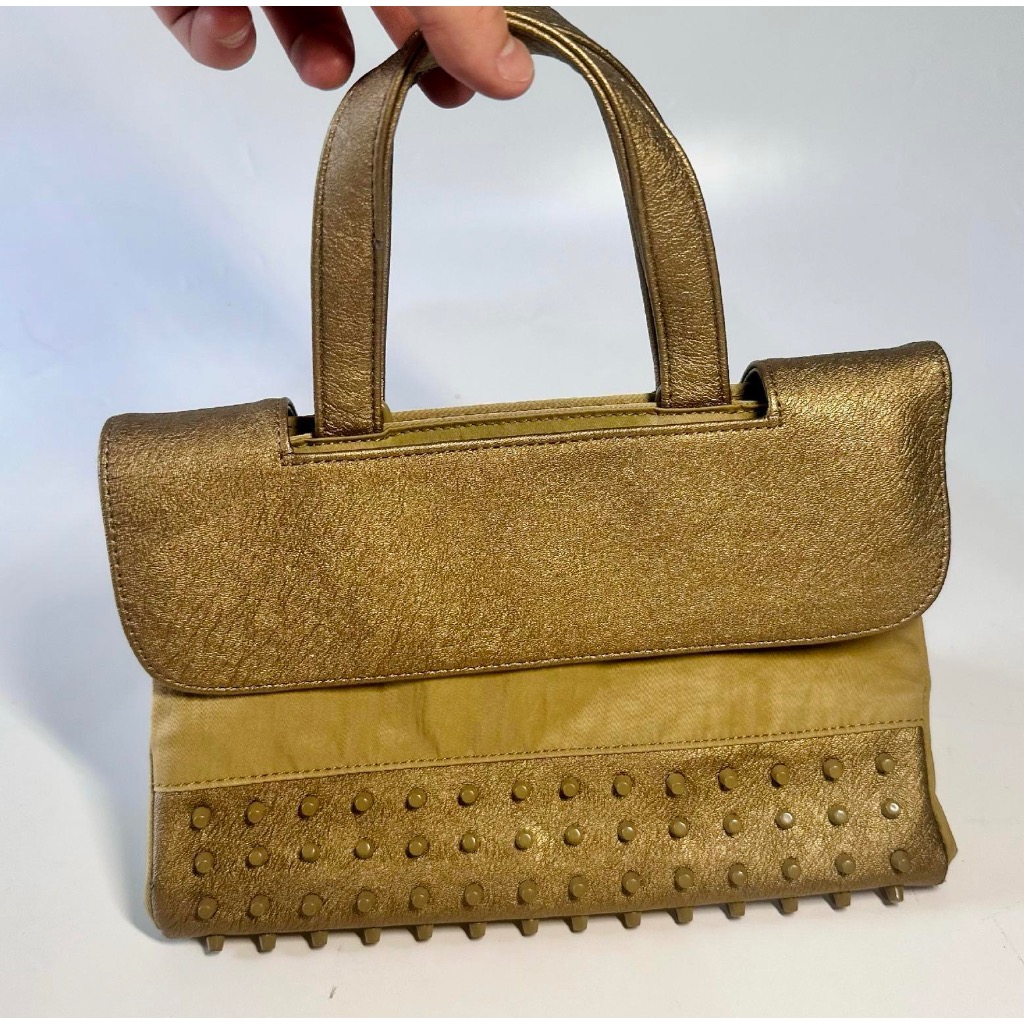 Kwani Stud Tote Bag (100% asli KOREA) - Warna Cream