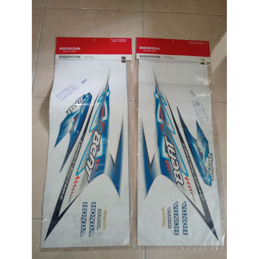 striping honda beat karbu original stiker beat karbu ori