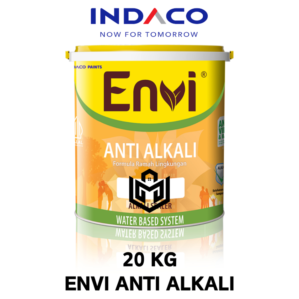 Cat Dasar Envi Anti Alkali Kemasan 20Kg / INDACO