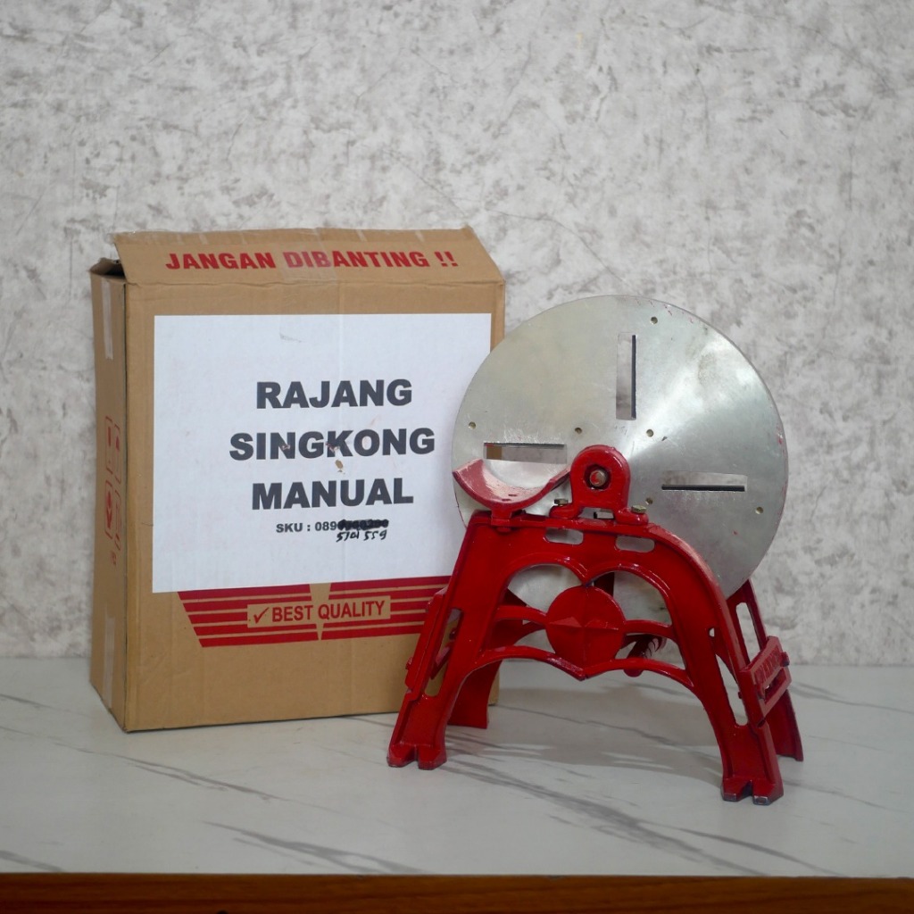 MANUAL Alat Pengiris Singkong Alat Potong Singkong Mesin Pengiris Singkong Mesin Kripik Alat Rajang 