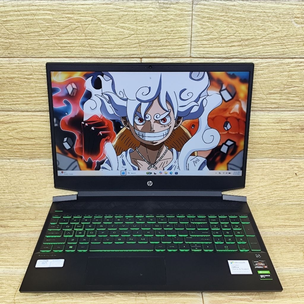 Laptop 2nd HP Pavilion GM 15 AMD Ryzen 5 5600H RAM 16GB SSD 512GB GTX 1650