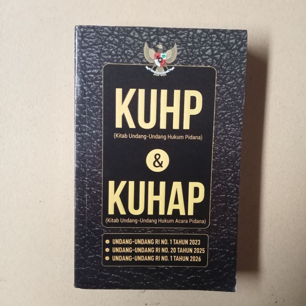 BUKU KUHP & KUHAP TERBARU