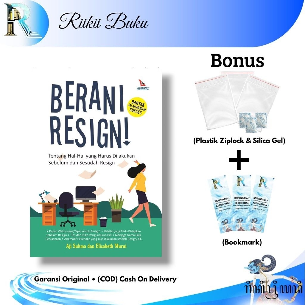 Buku Berani Resign - Aji Sukma & Elisabeth Murni